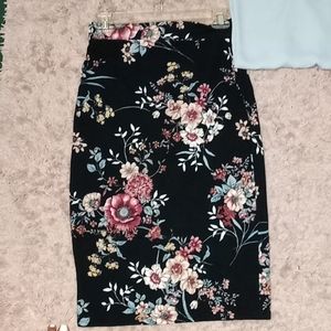 Pencil skirt and dressy blouse